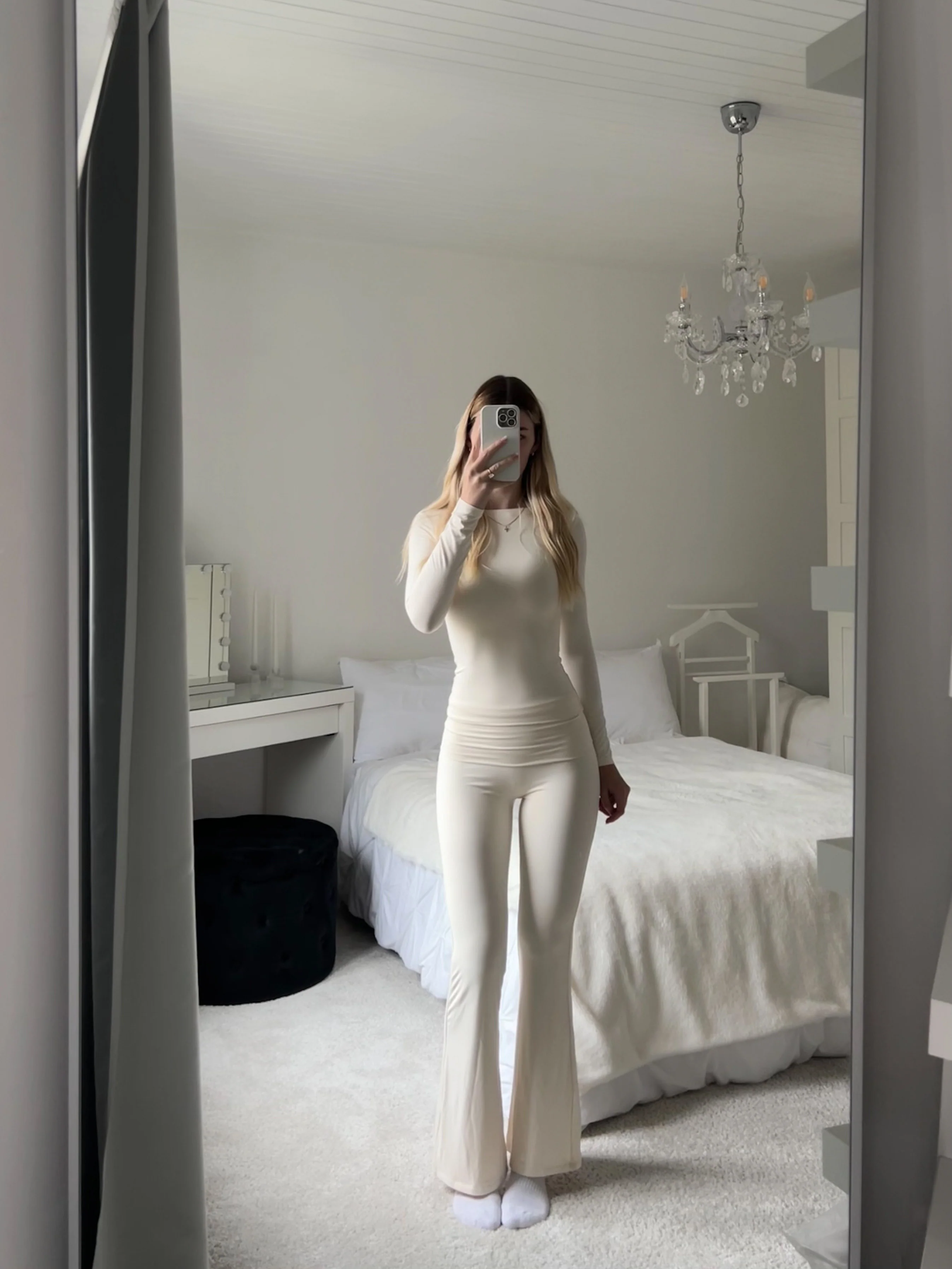 Bamboo Evia Flares (crème) - Image 3